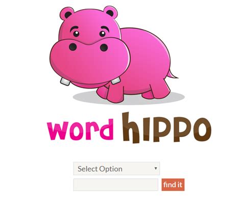 hippo word dictionary.